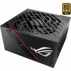 Ab 750 Watt ASUS ROG-STRIX-850G, PC-Netzteil (schwarz, 6x PCIe, Kabel-Management, 850 Watt)