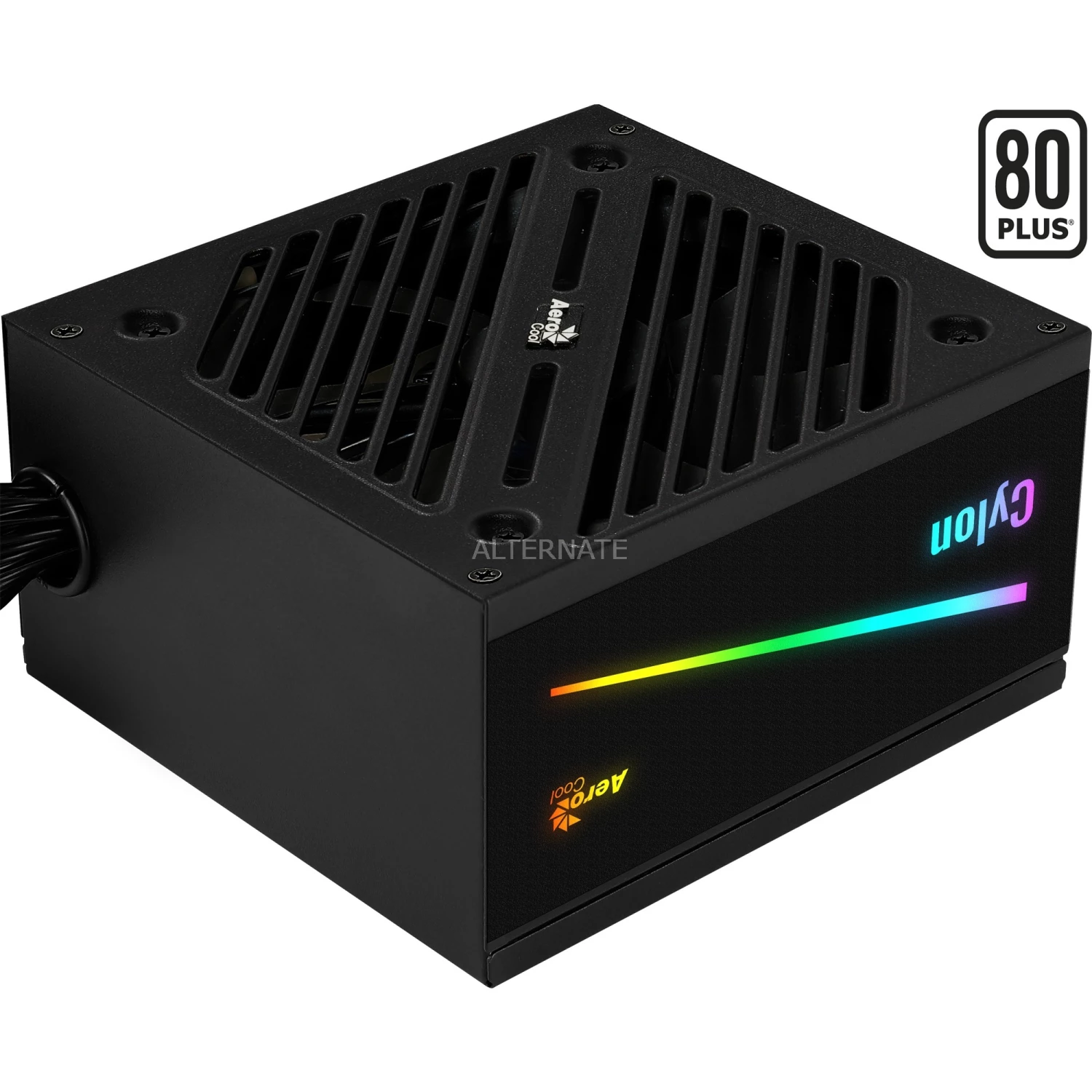 Ab 500 Watt Aerocool Cylon 700W, PC-Netzteil (schwarz, 4x PCIe, 700 Watt) 3 Ab 500 Watt Aerocool Cylon 700W, PC-Netzteil (schwarz, 4x PCIe, 700 Watt)