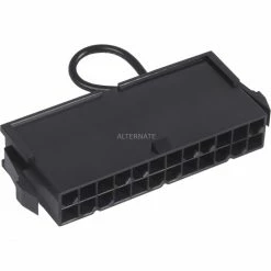 Netzteilkabel Alphacool Core ATX 24-Pin Überbrückungsstecker (schwarz)