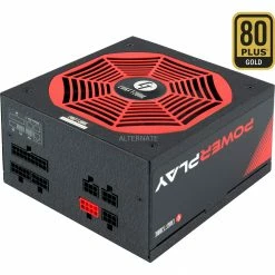 Ab 750 Watt Chieftronic GPU-750FC, PC-Netzteil (schwarz/rot, 4x PCIe, Kabel-Management, 750 Watt)