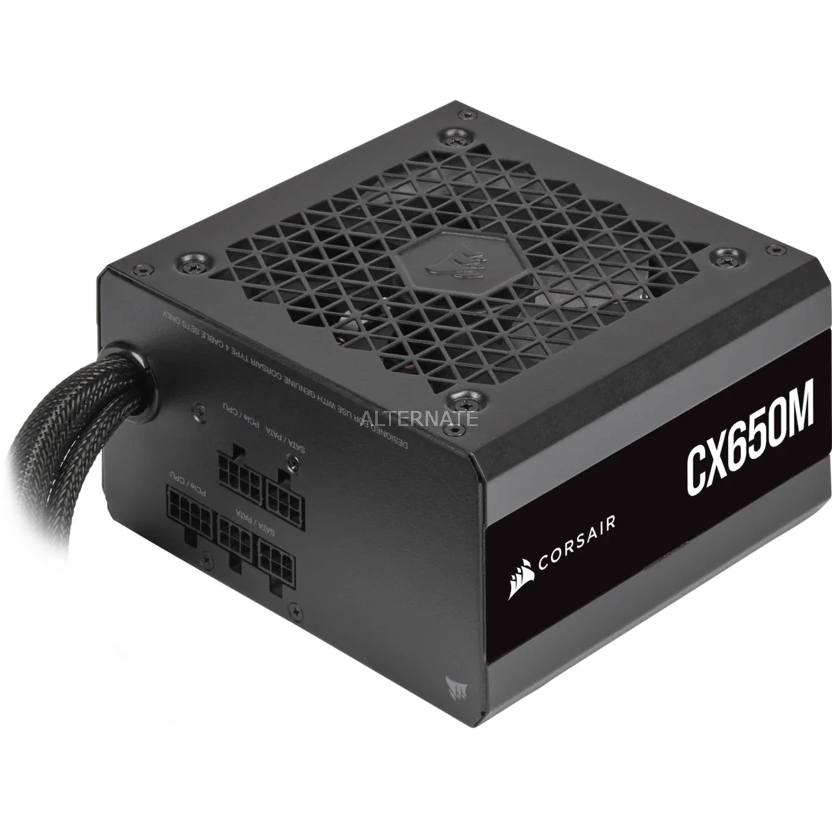 Ab 500 Watt Corsair CX650M 650W, PC-Netzteil (schwarz, 2x PCIe, Kabel-Management, 650 Watt) 4 Ab 500 Watt Corsair CX650M 650W, PC-Netzteil (schwarz, 2x PCIe, Kabel-Management, 650 Watt) – Bild 2