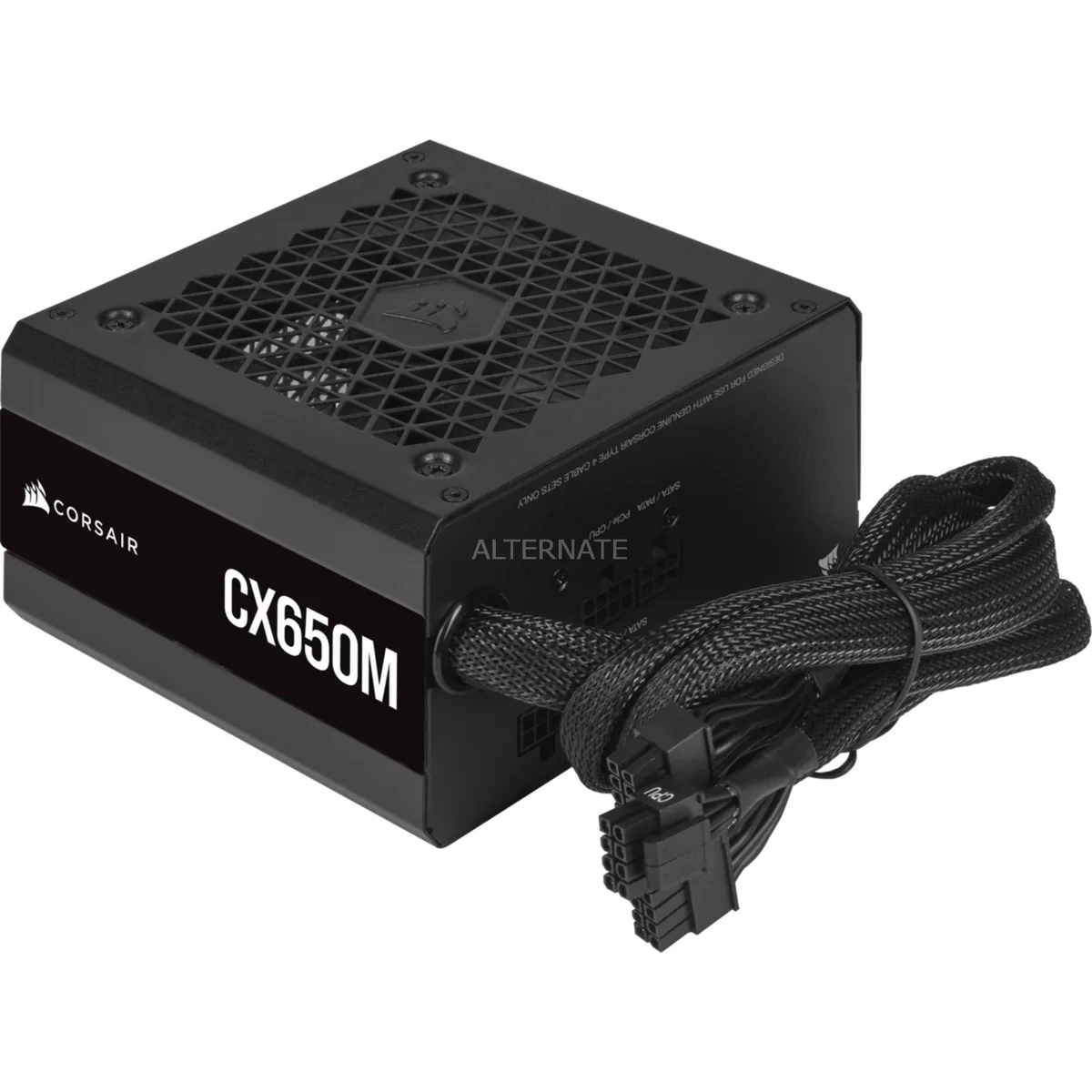 Ab 500 Watt Corsair CX650M 650W, PC-Netzteil (schwarz, 2x PCIe, Kabel-Management, 650 Watt) 5 Ab 500 Watt Corsair CX650M 650W, PC-Netzteil (schwarz, 2x PCIe, Kabel-Management, 650 Watt) – Bild 3