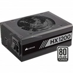 Ab 750 Watt Corsair HX1200, PC-Netzteil (schwarz, 8x PCIe, Kabel-Management, 1200 Watt)
