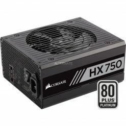 Ab 750 Watt Corsair HX750, PC-Netzteil (schwarz, 4x PCIe, Kabel-Management, 750 Watt)