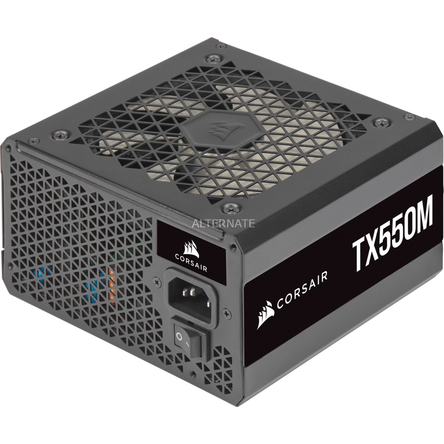 Ab 500 Watt Corsair TX550M (2021) 550W, PC-Netzteil (schwarz, 2x PCIe, Kabel-Management, 550 Watt) 7 Ab 500 Watt Corsair TX550M (2021) 550W, PC-Netzteil (schwarz, 2x PCIe, Kabel-Management, 550 Watt) – Bild 5