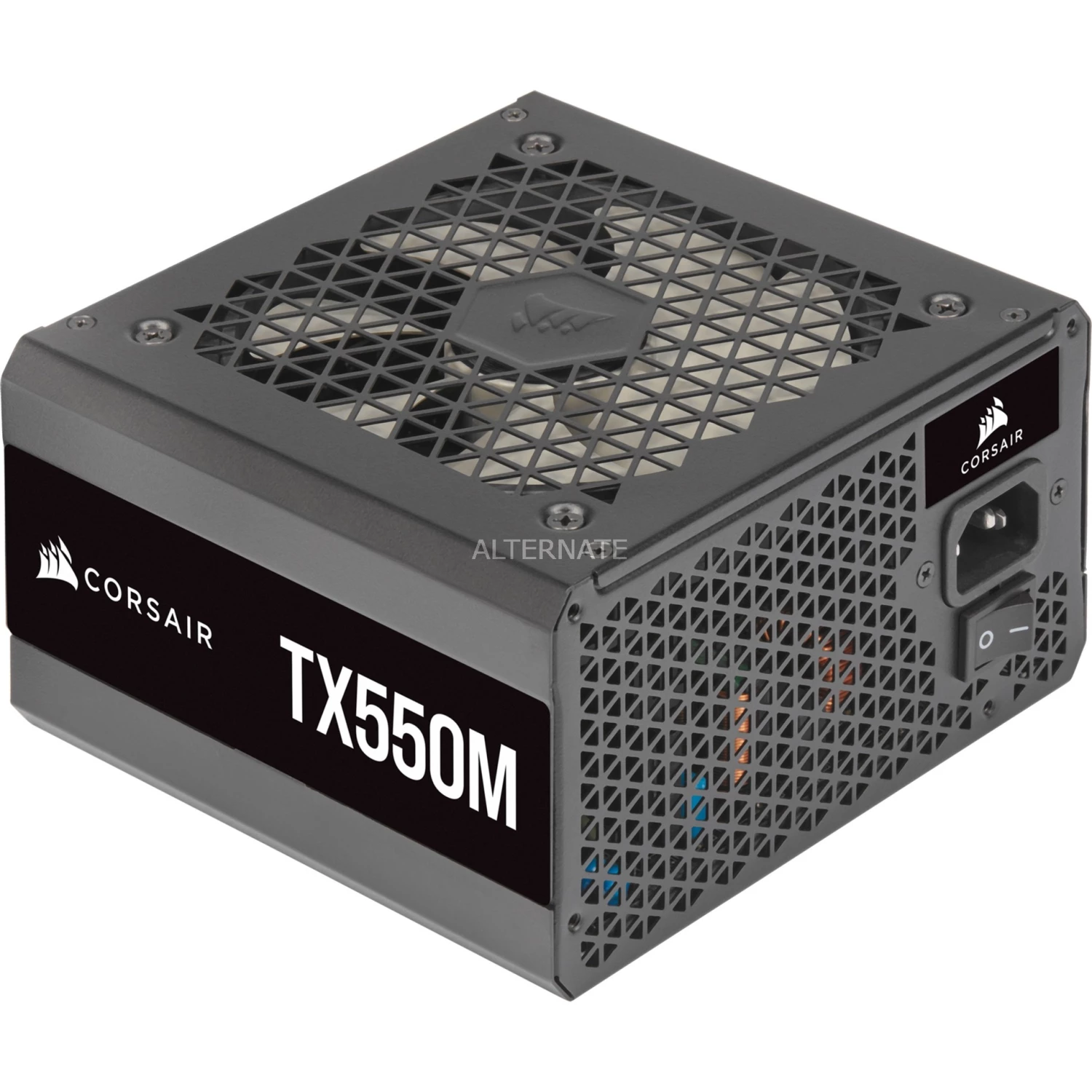 Ab 500 Watt Corsair TX550M (2021) 550W, PC-Netzteil (schwarz, 2x PCIe, Kabel-Management, 550 Watt) 8 Ab 500 Watt Corsair TX550M (2021) 550W, PC-Netzteil (schwarz, 2x PCIe, Kabel-Management, 550 Watt) – Bild 6