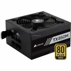 Ab 750 Watt Corsair TX850M, PC-Netzteil (schwarz, 4x PCIe, Kabel-Management, 850 Watt)
