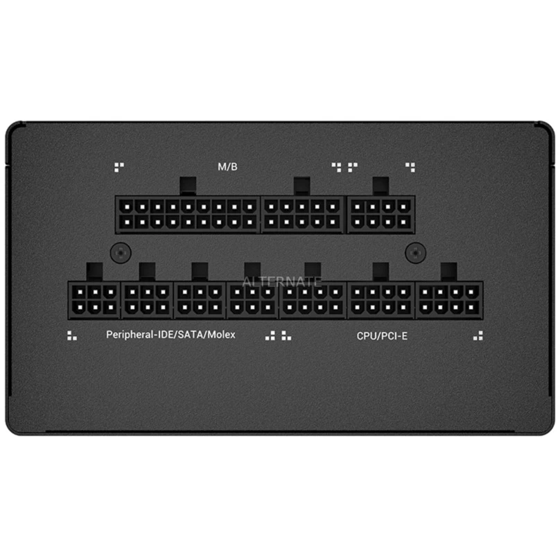 Ab 500 Watt DeepCool PQ650M 650W, PC-Netzteil (schwarz, 3x PCIe, Kabel-Management, 650 Watt) 7 Ab 500 Watt DeepCool PQ650M 650W, PC-Netzteil (schwarz, 3x PCIe, Kabel-Management, 650 Watt) – Bild 5