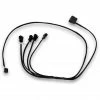 Netzteilkabel EKWB EK-Cable Splitter 4-Fan PWM Extended, Y-Kabel (schwarz, 80 Cm)