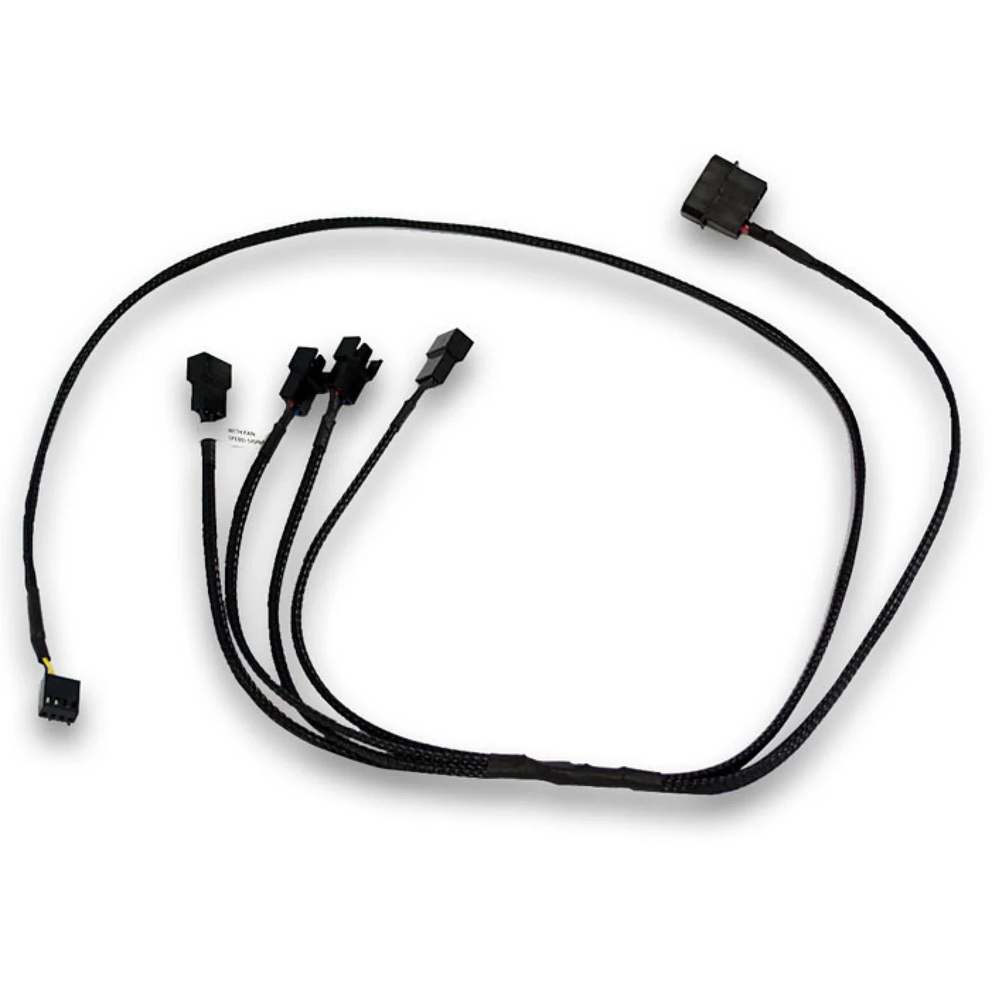 Netzteilkabel EKWB EK-Cable Splitter 4-Fan PWM Extended, Y-Kabel (schwarz, 80 Cm) 3 Netzteilkabel EKWB EK-Cable Splitter 4-Fan PWM Extended, Y-Kabel (schwarz, 80 Cm)