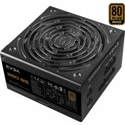 Ab 500 Watt EVGA 550 B5 80+ BRONZE 550W, PC-Netzteil (schwarz, 2x PCIe, Kabel-Management, 550 Watt)