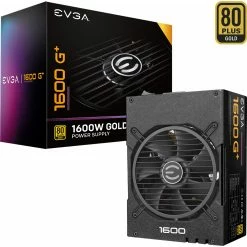 Ab 750 Watt EVGA SuperNOVA 1600 G+ 1600W, PC-Netzteil (schwarz, 10x PCIe, Kabel-Management, 1600 Watt)