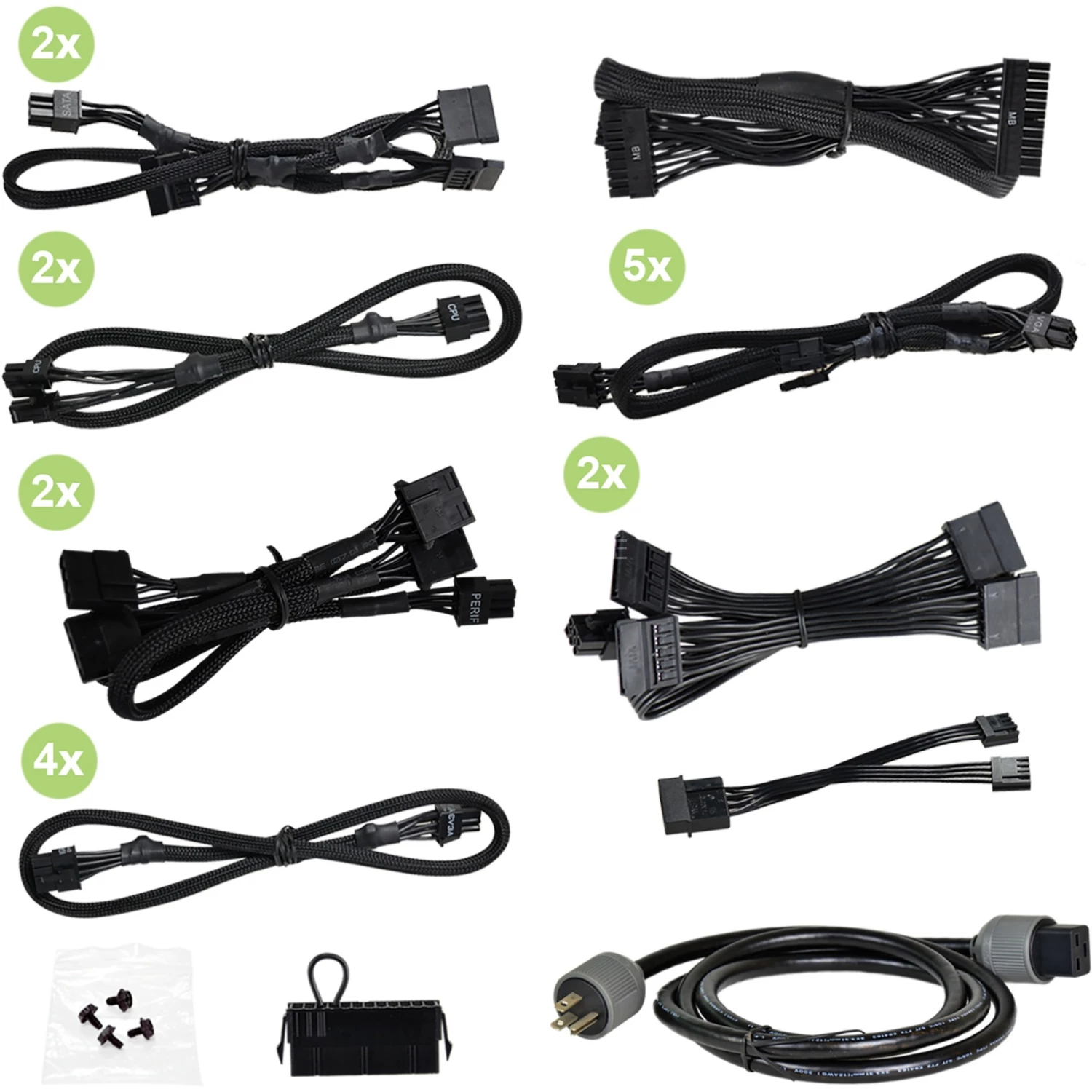 Ab 750 Watt EVGA SuperNOVA 1600 G+ 1600W, PC-Netzteil (schwarz, 10x PCIe, Kabel-Management, 1600 Watt) 8 Ab 750 Watt EVGA SuperNOVA 1600 G+ 1600W, PC-Netzteil (schwarz, 10x PCIe, Kabel-Management, 1600 Watt) – Bild 6