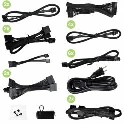 Ab 750 Watt EVGA SuperNOVA 2000 G+ 2000W, PC-Netzteil (schwarz, 16x PCIe, Kabel-Management, 2000 Watt) -Angebote Netzteile Store EVGA SuperNOVA 2000 G 2000W PC Netzteil@@1801583 5