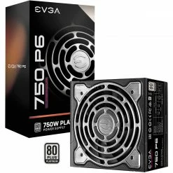 Ab 750 Watt EVGA SuperNOVA 750 P6 750W, PC-Netzteil (schwarz, Kabel-Management, 750 Watt)