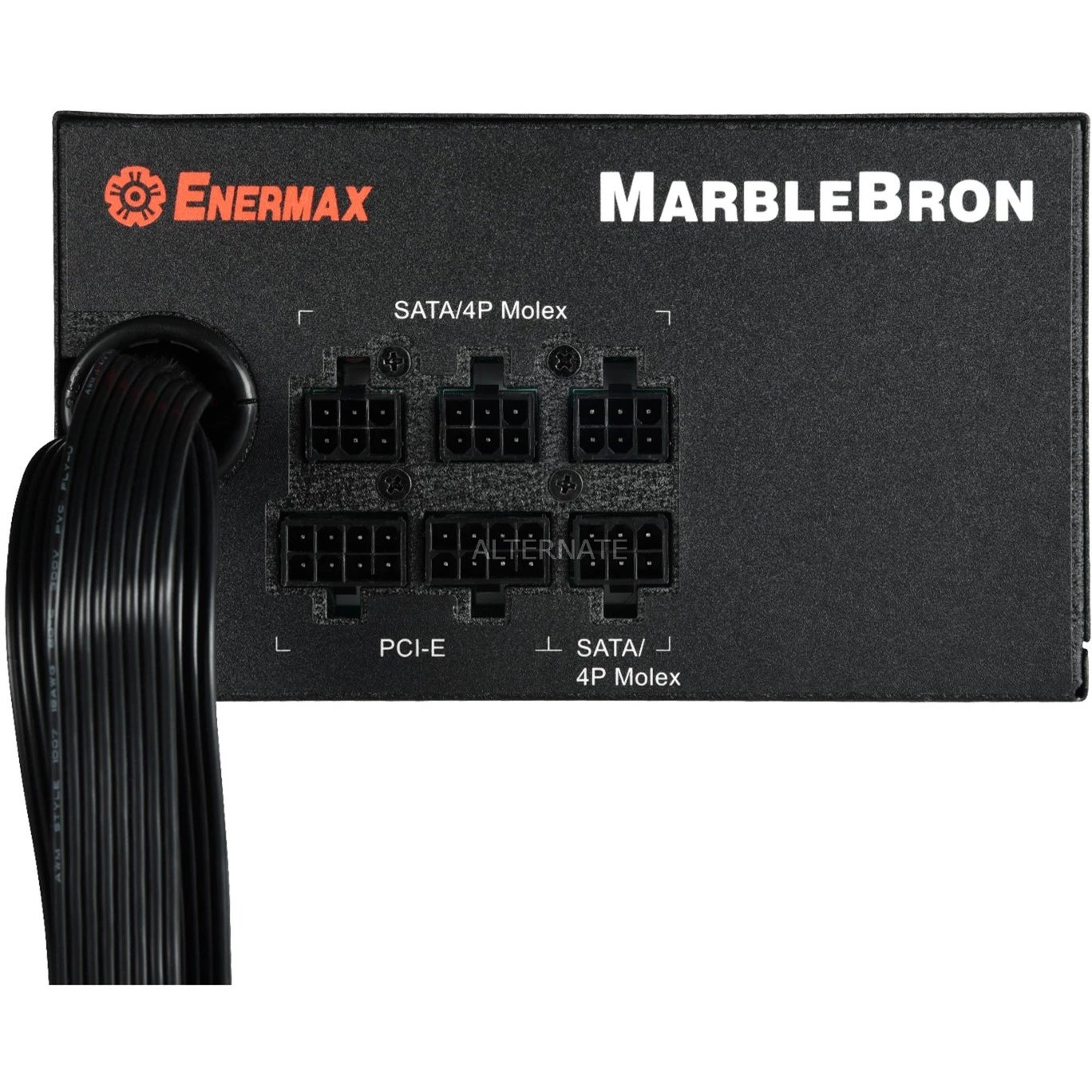 Ab 500 Watt Enermax Marblebron 650W, PC-Netzteil (schwarz, 2x PCIe, 650 Watt) 8 Ab 500 Watt Enermax Marblebron 650W, PC-Netzteil (schwarz, 2x PCIe, 650 Watt) – Bild 6