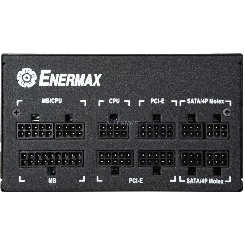Ab 750 Watt Enermax Platimax D.F 1050W, PC-Netzteil (schwarz, 6x PCIe, Kabel-Management, 1050 Watt) 7 Ab 750 Watt Enermax Platimax D.F 1050W, PC-Netzteil (schwarz, 6x PCIe, Kabel-Management, 1050 Watt) – Bild 5