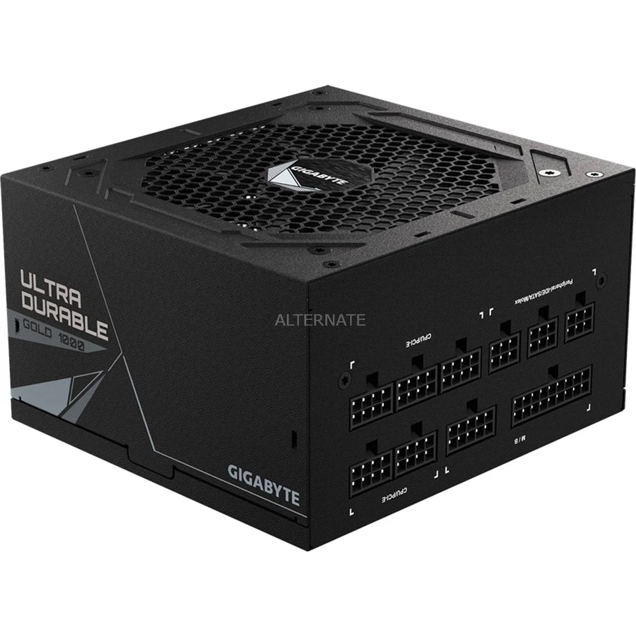 Ab 750 Watt GIGABYTE GP-UD1000GM 1000W, PC-Netzteil (schwarz, 6x PCIe, Kabel-Management, 1000 Watt) 5 Ab 750 Watt GIGABYTE GP-UD1000GM 1000W, PC-Netzteil (schwarz, 6x PCIe, Kabel-Management, 1000 Watt) – Bild 3