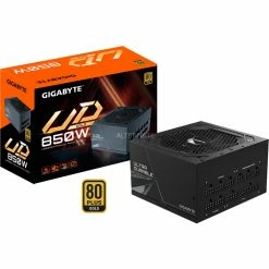Ab 750 Watt GIGABYTE GP-UD850GM 850W, PC-Netzteil (schwarz, 4x PCIe, Kabel-Management, 850 Watt)