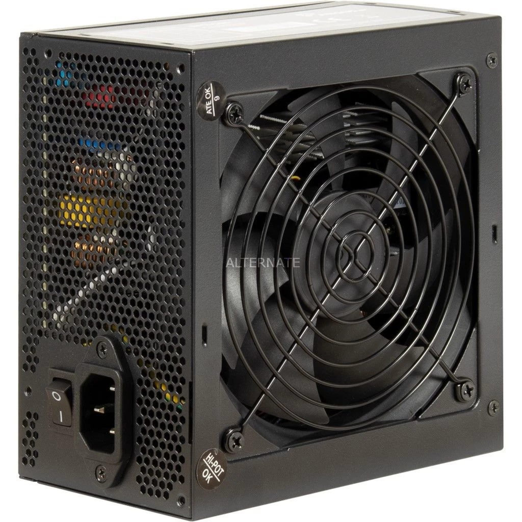 Ab 500 Watt Inter-Tech Argus BPS-600 600W, PC-Netzteil (schwarz, 4x PCIe, 600 Watt) 4 Ab 500 Watt Inter-Tech Argus BPS-600 600W, PC-Netzteil (schwarz, 4x PCIe, 600 Watt) – Bild 2