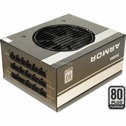 Ab 750 Watt Inter-Tech SAMA FTX-1200-A ARMOR 1200W, PC-Netzteil (schwarz, 4x PCIe, Kabel-Management, 1200 Watt)