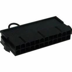 Phobya ATX-Überbrückungsstecker (24 Pin), Adapter (schwarz)