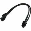Phobya PCI-E-Stromadapter 6-Pin Auf 6+2-Pin (schwarz, 30 Cm) -Angebote Netzteile Store Phobya PCI E Stromadapter 6 Pin auf 6 2 Pin@@tnzvp006