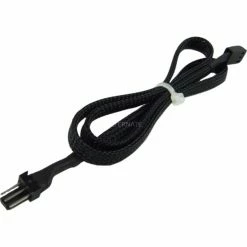 Netzteilkabel Phobya Verlängerung 3Pin, Verlängerungskabel (schwarz, 60 Cm)