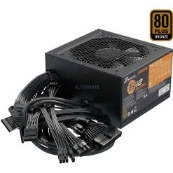Ab 750 Watt Seasonic B12 BC-850 850W, PC-Netzteil (schwarz, 4x PCIe, 850 Watt)