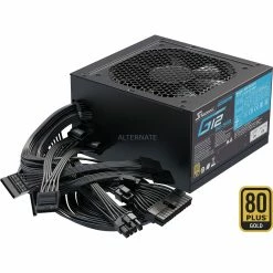 Ab 500 Watt Seasonic G12 GC-550 550W, PC-Netzteil (schwarz, 2x PCIe, 550 Watt)