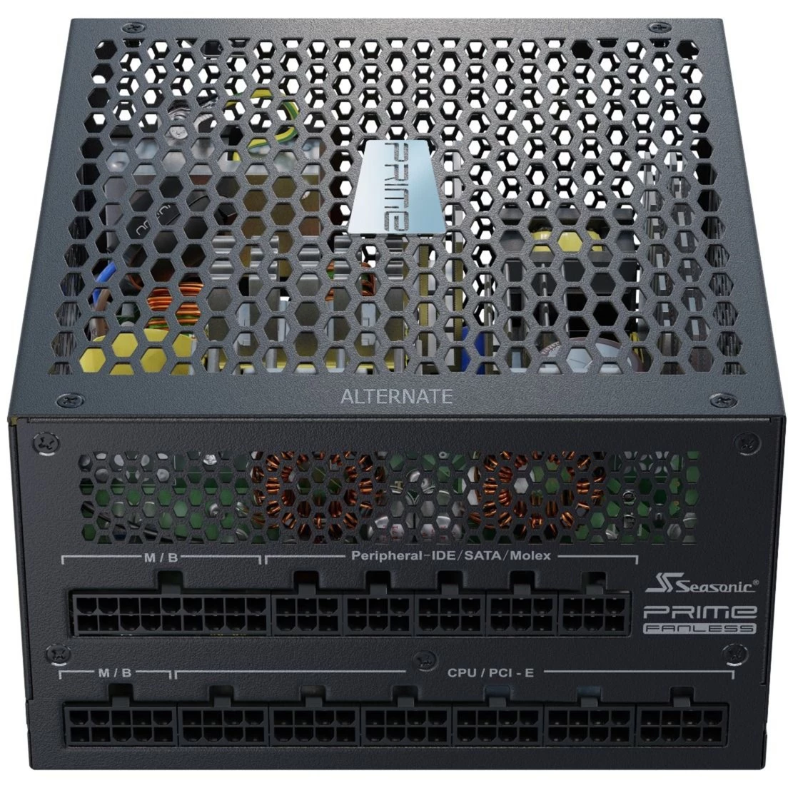 Ab 500 Watt Seasonic PRIME FANLESS TX-700 700W, PC-Netzteil (schwarz, 4x PCIe, Kabelmanagement, 700 Watt) 7 Ab 500 Watt Seasonic PRIME FANLESS TX-700 700W, PC-Netzteil (schwarz, 4x PCIe, Kabelmanagement, 700 Watt) – Bild 5