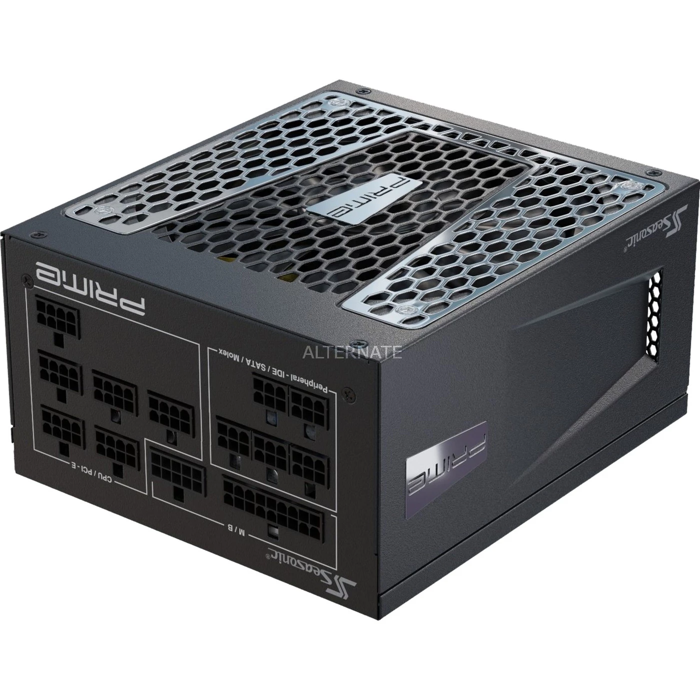 Ab 500 Watt Seasonic PRIME-TX-650, PC-Netzteil (schwarz, 4x PCIe, Kabel-Management, 650 Watt) 7 Ab 500 Watt Seasonic PRIME-TX-650, PC-Netzteil (schwarz, 4x PCIe, Kabel-Management, 650 Watt) – Bild 5