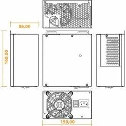 Ab 750 Watt Seasonic SSP-850RS Bulk 850W, PC-Netzteil (grau, 850 Watt, Bulk) -Angebote Netzteile Store Seasonic SSP 850RS Bulk 850W PC Netzteil@@1673660 5