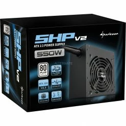 Ab 500 Watt Sharkoon SHP550 V2, PC-Netzteil (schwarz, 2x PCIe, 550 Watt) -Angebote Netzteile Store Sharkoon SHP550 V2 PC Netzteil@@tn5s21 3