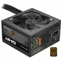 Ab 500 Watt Sharkoon SHP Bronze 700W, PC-Netzteil (schwarz, 4x PCIe, 700 Watt)