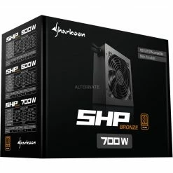 Ab 500 Watt Sharkoon SHP Bronze 700W, PC-Netzteil (schwarz, 4x PCIe, 700 Watt) -Angebote Netzteile Store Sharkoon SHP Bronze 700W PC Netzteil@@1689813 2