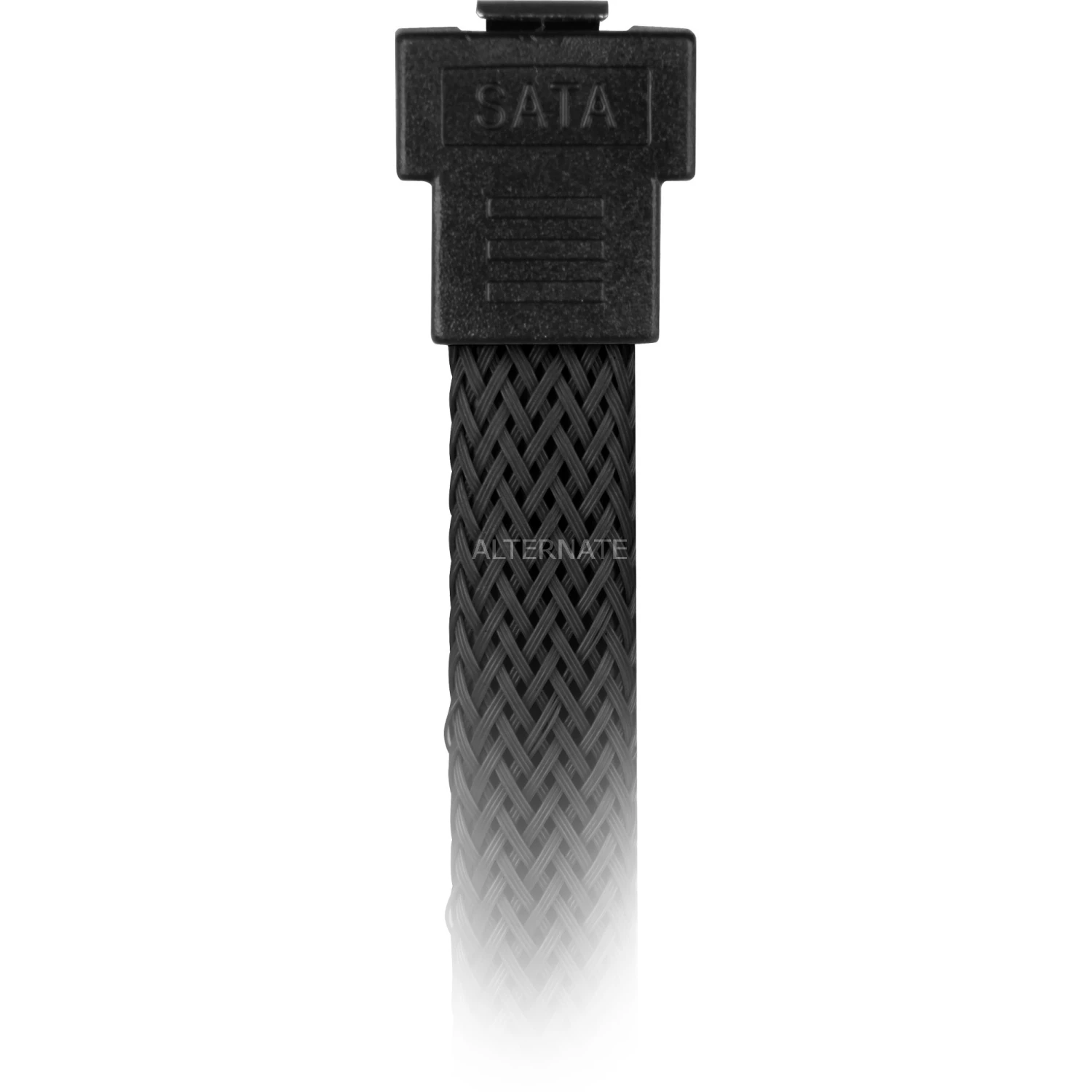 Gesleevte Kabel Sharkoon Sata III Kabel 90° Sleeve (schwarz, 60 Cm) 6 Gesleevte Kabel Sharkoon Sata III Kabel 90° Sleeve (schwarz, 60 Cm) – Bild 4