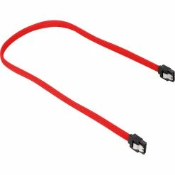 Gesleevte Kabel Sharkoon Sata III Kabel Sleeve (rot, 30 Cm)
