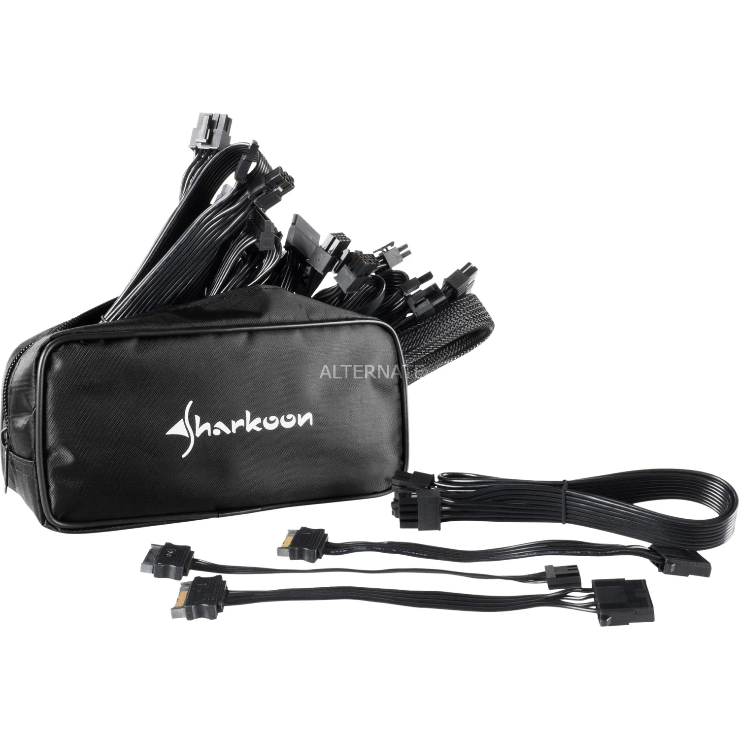 Ab 750 Watt Sharkoon SilentStorm Cool Zero 750W, PC-Netzteil (schwarz, 4x PCIe, Kabel-Management, 750 Watt) 6 Ab 750 Watt Sharkoon SilentStorm Cool Zero 750W, PC-Netzteil (schwarz, 4x PCIe, Kabel-Management, 750 Watt) – Bild 4