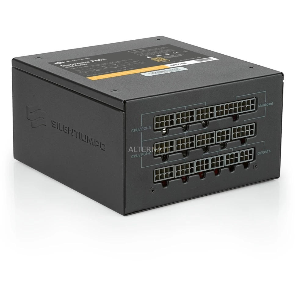 Hardware SilentiumPC Supremo FM2 Gold 650W, PC-Netzteil (schwarz, 4x PCIe, 650 Watt) 5 Hardware SilentiumPC Supremo FM2 Gold 650W, PC-Netzteil (schwarz, 4x PCIe, 650 Watt) – Bild 3