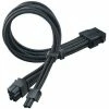 Gesleevte Kabel SilverStone PCIe-Verlängerungskabel SST-PP07E-PCIB (schwarz, 30cm)
