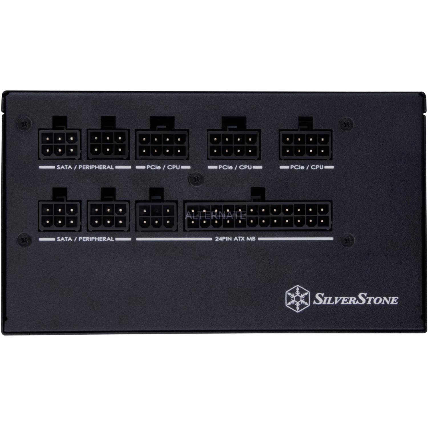 Hardware SilverStone SST-ET500-MG, PC-Netzteil (schwarz, 2x PCIe, Kabel-Management, 500 Watt) 6 Hardware SilverStone SST-ET500-MG, PC-Netzteil (schwarz, 2x PCIe, Kabel-Management, 500 Watt) – Bild 4