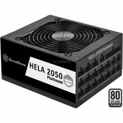 Ab 750 Watt SilverStone SST-HA2050-PT 2050W, PC-Netzteil (schwarz, 12x PCIe, Kabel-Management, 2050 Watt)