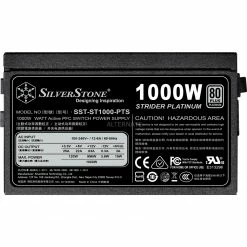 Ab 750 Watt SilverStone SST-ST1000-PTS 1000W, PC-Netzteil (schwarz, 8x PCIe, Kabel-Management, 1000 Watt) -Angebote Netzteile Store SilverStone SST ST1000 PTS 1000W PC Netzteil@@tnai24 3