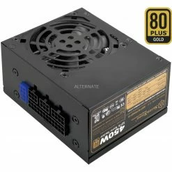 Unter 500 Watt SilverStone SST-ST45SF-G V2 450W, PC-Netzteil (schwarz, 2x PCIe, Kabel-Management, 450 Watt, Retail)