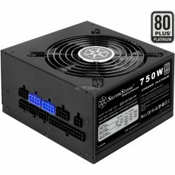 Ab 750 Watt SilverStone SST-ST75F-PT V1.1, PC-Netzteil (schwarz, 4x PCIe, Kabel-Management, 750 Watt)