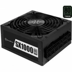 Ab 750 Watt SilverStone SST-SX1000-LPT Platinum V1.1, PC-Netzteil (schwarz, 6x PCIe, Kabel-Management, 1000 Watt)