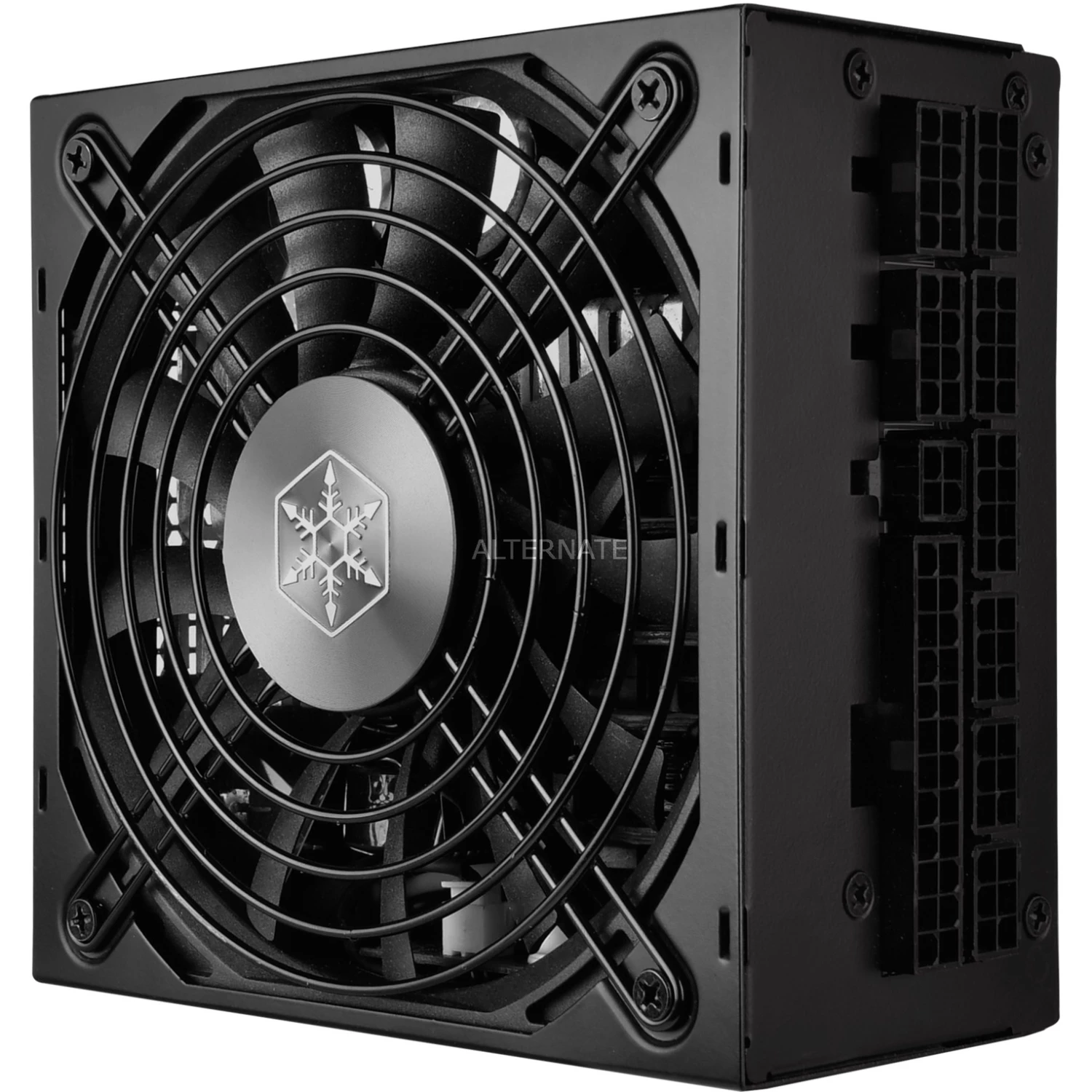Ab 750 Watt SilverStone SST-SX1000-LPT Platinum V1.1, PC-Netzteil (schwarz, 6x PCIe, Kabel-Management, 1000 Watt) 6 Ab 750 Watt SilverStone SST-SX1000-LPT Platinum V1.1, PC-Netzteil (schwarz, 6x PCIe, Kabel-Management, 1000 Watt) – Bild 4