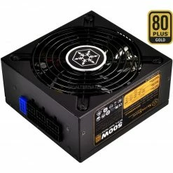 Ab 500 Watt SilverStone SST-SX500-LG V2.1, PC-Netzteil (schwarz, 2x PCIe, Kabel-Management, 500 Watt)