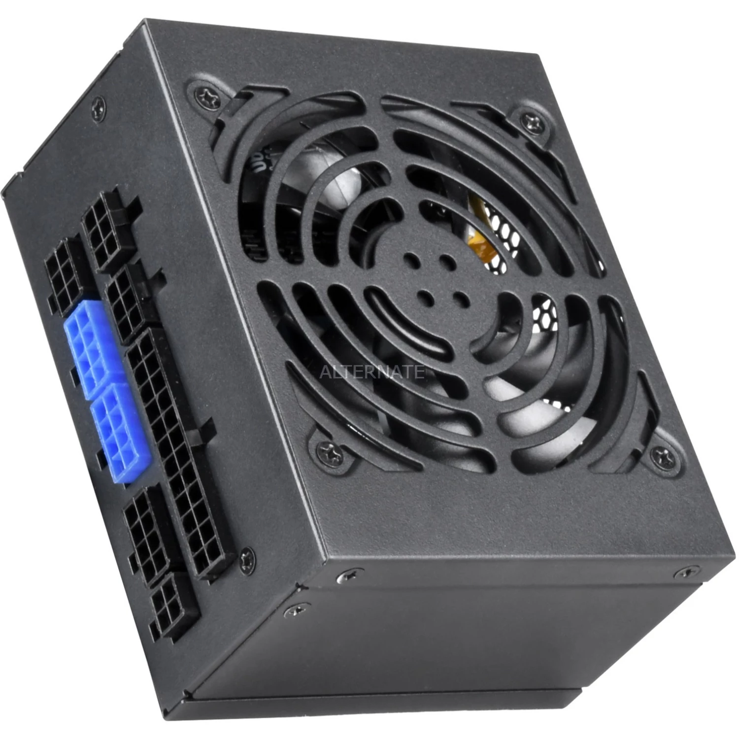 Ab 500 Watt SilverStone SST-SX650-G V1.1 650W, PC-Netzteil (schwarz, 4x PCIe, Kabel-Management, 650 Watt) 4 Ab 500 Watt SilverStone SST-SX650-G V1.1 650W, PC-Netzteil (schwarz, 4x PCIe, Kabel-Management, 650 Watt) – Bild 2